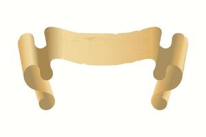 Parchment paper, scroll papyrus, empty frame vector