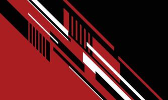 Modern background of red and black diagonal geometric lines vector
