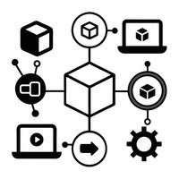 Data cube network interconnected systems and processes vector
