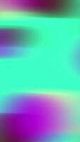 Neon Turquoise and Purple Gradient Background with Futuristic Abstract Style video
