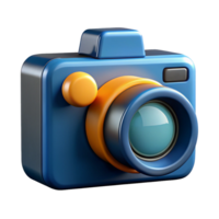 3D Icon of a Camera, Modern Photography, Content Creation, Media Capture, Digital Imaging, and Visual Communication Symbol png