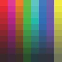 Trendy Modern Colorful Spectrum Color Palette vector