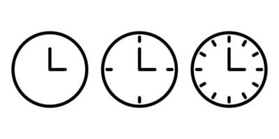 Time watch icons simple design vector