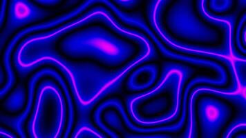 Loop of abstract magenta bubbles moving on a dark blue background. video