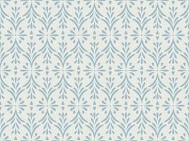 delicate seamless pattern with traditional damask design. Subtle blue gray background for textile prints, wallpapers, and packaging vector