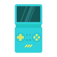 Icon of gaming controller, steering wheels, joysticks, and handheld game devices vector