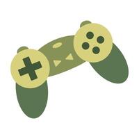Icons of various handheld gaming consoles and retro-style game controllers. vector