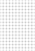 Grid background with lines and dots. Black grid for motion graphic, VFX tracking markers and effects. vector