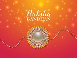 Happy raksha bandhan design concept background vector