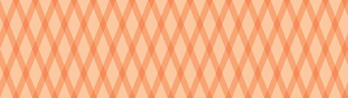 Orange Halloween argyle geometric texture. Fall party seamless pattern. Flat illustration isolated on white background. vector