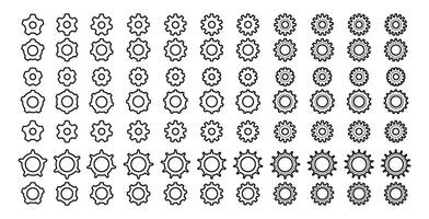 Doodle gear background with teamwork concept. Hand-sketched industrial cogs and factory elements. Flat illustration isolated on white background. vector