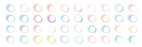 Soft gradient background with abstract blur effect, blue and green color transition, grainy watercolor texture, fluid neon mesh design. Flat illustration isolated on background. vector