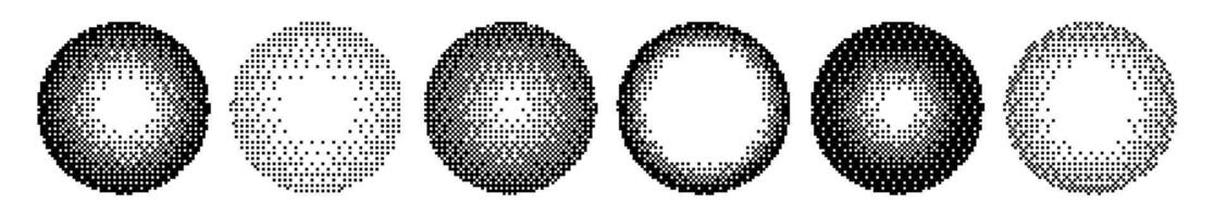 Abstract pixel background with disintegration and mosaic effect. Flat illustration isolated on white background. vector