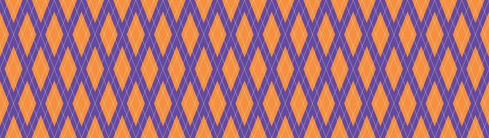 Halloween background checkered tablecloth with psychedelic pattern. Flat illustration isolated vector