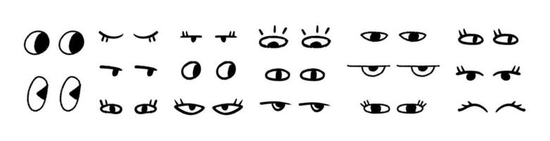 Minimalist eye lash line icon design. Simple eyelash and vision symbol. Flat illustration isolated on white background. vector