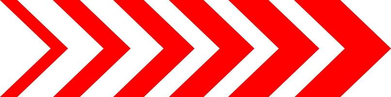 Dynamic Red Arrows Pointing to the Right vector