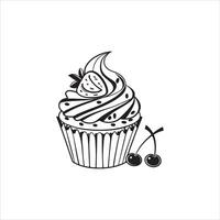 Cupcake Dreams design vector