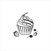 Shadowed Sweets design vector