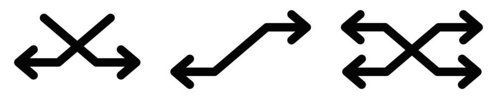 The symbol for the letter x is shown vector