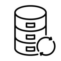 A black and white illustration of a stack of files. Editable stroke. vector
