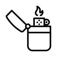 A black and white outline of a lighter vector