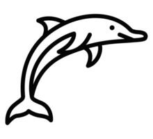 Dolphin coloring pages free printable dolphin coloring pages vector