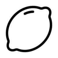 A lemon icon on a white background vector