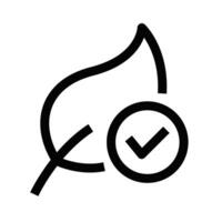 A black and white image of a leaf with a tick vector