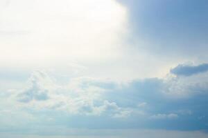 Sky landscape. Beautiful cloudy sky on a cloudy autumn day. photo