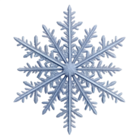 Steampunk Mechanical Snowflake 3D Render png