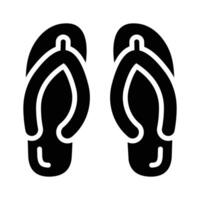 Get a glimpse of this icon of flip flops vector