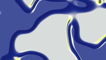 Blue and yellow abstract liquid fluid suitable for backgrounds cover designs web graphics and creative projects in need of vibrant colors video