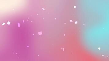 Pink and blue gradient background with white diamond shapes suitable for abstract backgrounds social media posts website banners and party invitations video
