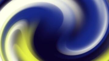 abstract swirl background in blue yellow and white with smooth motion blur effect Perfect for festival themes digital art and modern graphic design elements video