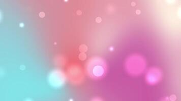Pink and blue blurred background with white circles suitable for use in presentations website banners social media graphics and digital designs video