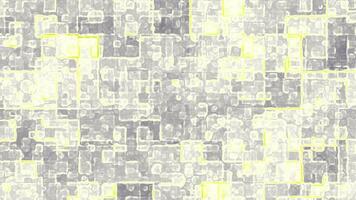 Modern abstract geometric pattern with yellow and gray block textures Perfect for technology backgrounds digital art and futuristic designs Ideal for business themes and creative branding video
