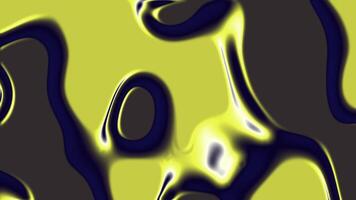Vibrant abstract liquid art featuring neon yellow and dark blue fluid swirls Perfect for modern designs event posters and digital backgrounds Ideal for New Year and tech themed projects video