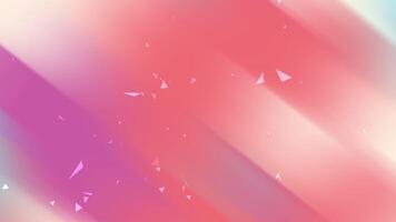 pastel gradient background with soft pink blue and peach tones featuring floating triangular light fragments Ideal for festival celebrations digital artwork and modern design projects video