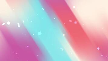 Pink and blue gradient background with scattered white squares Perfect for modern designs stationery social media graphics and abstract concepts video