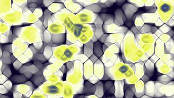 abstract background featuring yellow and dark blue polygonal shapes with a soft gradient Ideal for futuristic technology and artistic designs great for digital artwork and branding video
