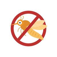 stop leishmania disease concept. sandfly carrier of leishmania disease vector