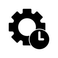 Icon a productivity, isolated against a clean background. vector