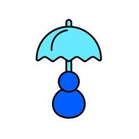 Icon a insurance, isolated against a clean background vector