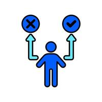 Icon a accountability, isolated against a clean background. vector