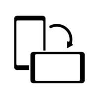 Icon a orientation, isolated against a clean background. vector