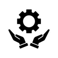 Icon a preferences, isolated against a clean background. vector