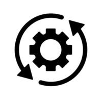Icon a operation, isolated against a clean background. vector