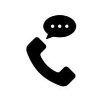 Icon a communicate, isolated against a clean background. vector