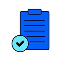 Icon a guidelines, isolated against a clean background. vector