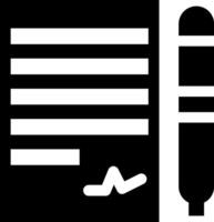 Rounded Filled Paper Sheet Icon vector